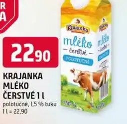 Trefa Krajanka mléko čerstvé nabídka