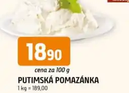 Trefa Putimská pomazánka nabídka