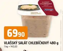 Trefa Vlašský salát chlebíčkový nabídka