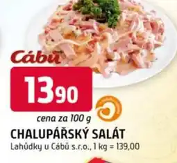 Trefa Chalupářský salát nabídka