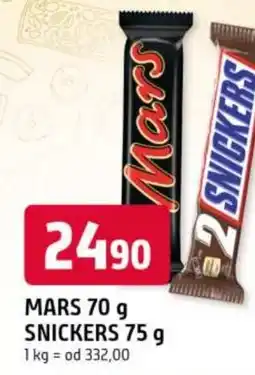 Trefa MARS / SNICKERS nabídka