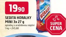 Trefa Sedita horalky mini nabídka