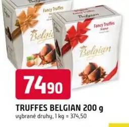 Trefa Truffes belgian nabídka