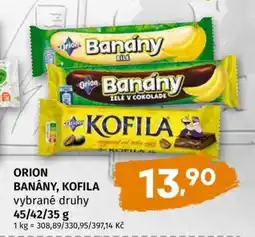 Terno ORION BANÁNY, KOFILA nabídka