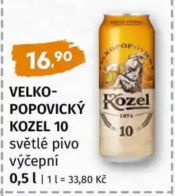 Terno Velkopopovický Kozel 10 nabídka