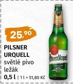 Terno Pilsner Urquell nabídka