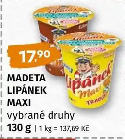 Terno Madeta Lipánek Maxi nabídka