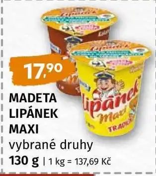 Terno Madeta Lipánek Maxi nabídka