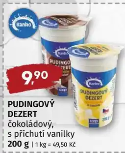 Terno Pudingový dezert nabídka