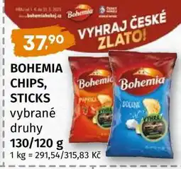 Terno BOHEMIA CHIPS, STICKS nabídka