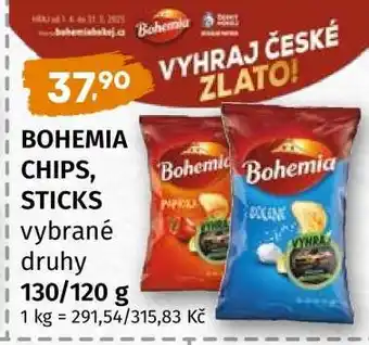 Terno BOHEMIA CHIPS, STICKS nabídka