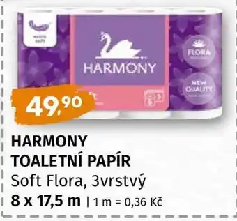 Terno Harmony toaletní papír nabídka