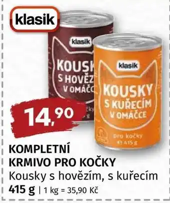 Terno KOMPLETNÍ KRMIVO PRO KOČKY nabídka