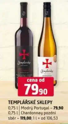 Terno Templářské sklepy Modrý Portugal nabídka
