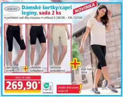 Norma Dámské šortky/capri legíny, sada 2 ks nabídka