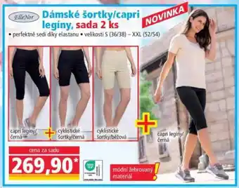 Norma Dámské šortky/capri legíny, sada 2 ks nabídka