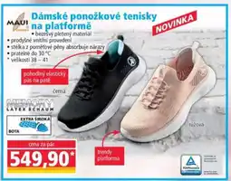 Norma Dámské ponožkové tenisky na platformě nabídka