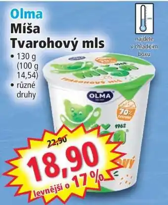 Norma Olma Míša tvarohový mls nabídka
