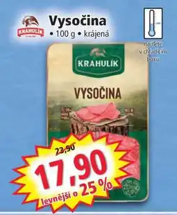 Norma Vysočina nabídka