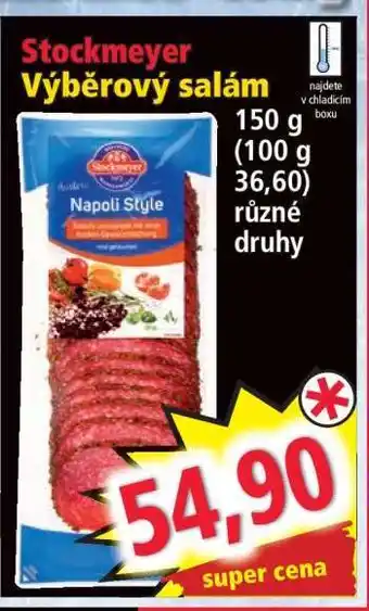 Norma Stockmeyer Výběrový salám nabídka
