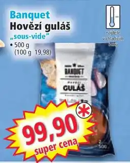 Norma Banquet Hovězí guláš nabídka
