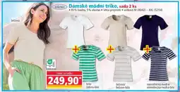 Norma Dámské módní triko, sada 2 ks nabídka