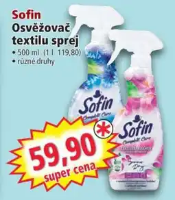 Norma Sofin Osvěžovač textilu sprej nabídka