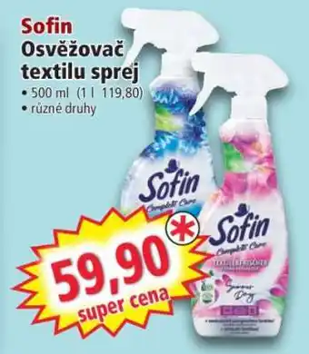Norma Sofin Osvěžovač textilu sprej nabídka