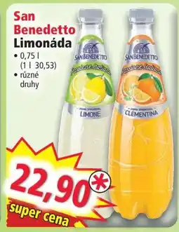 Norma San Benedetto Limonáda nabídka