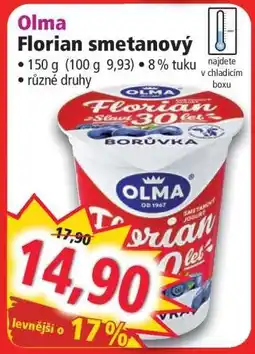 Norma Olma Florian smetanový nabídka