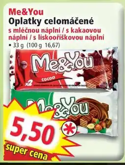 Norma Me&You Oplatky celomáčené nabídka