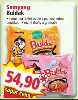 Norma Samyang Buldak nabídka