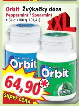 Norma Orbit Žvýkačky dóza nabídka