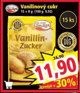 Norma Vanilínový cukr nabídka