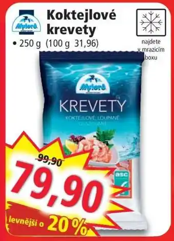 Norma Koktejlové krevety nabídka