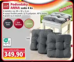 Norma Podsedáky ANNA sada 4 ks nabídka
