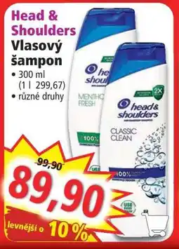 Norma Head & Shoulders nabídka