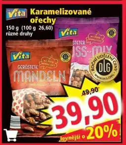 Norma KARAMELIZOVANÉ OŘECHY nabídka