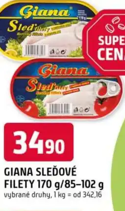 Trefa Giana sleďové filety nabídka