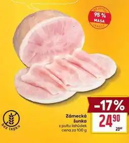 Billa Zámecká šunka nabídka