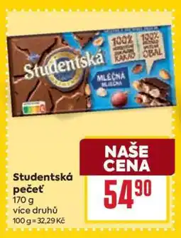 Billa Studentská pečeť nabídka