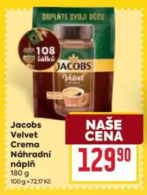 Billa Jacobs Velvet Crema náhradní náplň nabídka