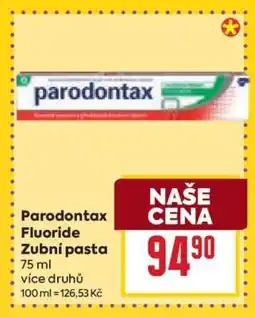 Billa Parodontax Fluoride Zubní pasta nabídka