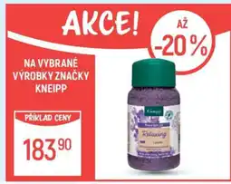 Globus Kneipp Relaxing Bath Salt nabídka