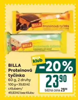 Billa BILLA Proteinová tyčinka nabídka