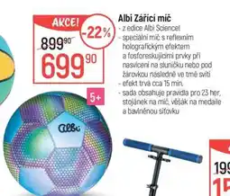 Globus Albi Zářící míč nabídka