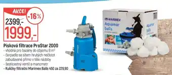 Globus Písková filtrace ProStar 2000 nabídka