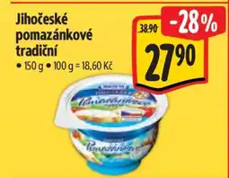 Albert Jihočeské Pomazánkové tradiční nabídka