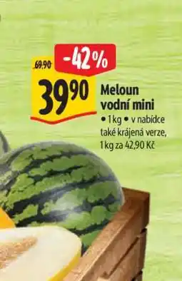 Albert Meloun vodní mini nabídka