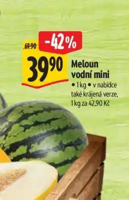 Albert Meloun vodní mini nabídka